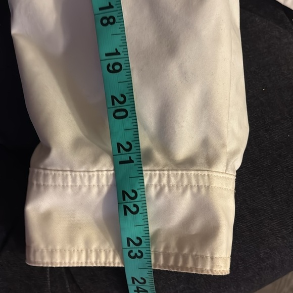 Liz Claiborne The Micro off white golf light jacket Sz M - Picture 12 of 16